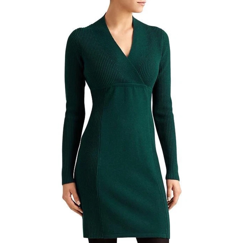 Athleta Women’s Chalet Merino Wool Long Sleeve Sweater Dress NWT